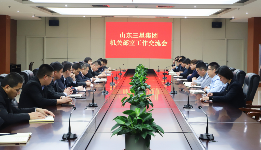 通力協作 高效推進｜山東三星集團組織召開部室工作交流會