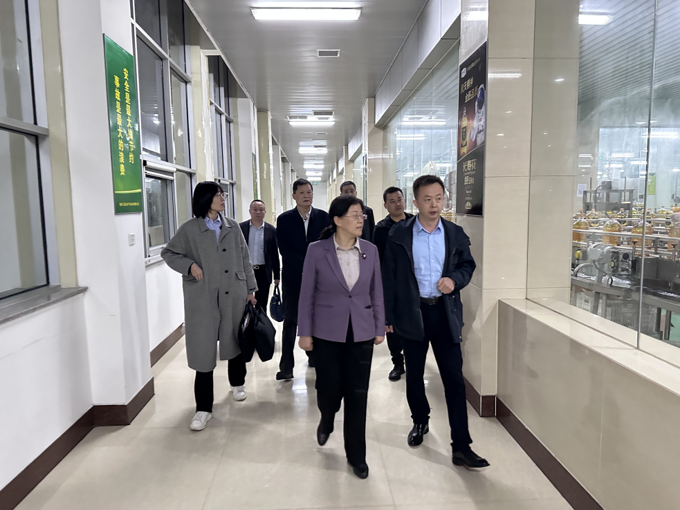 濱州市副市長畢志偉赴桐廬公司開展“成就企業家夢想行動”專題調研