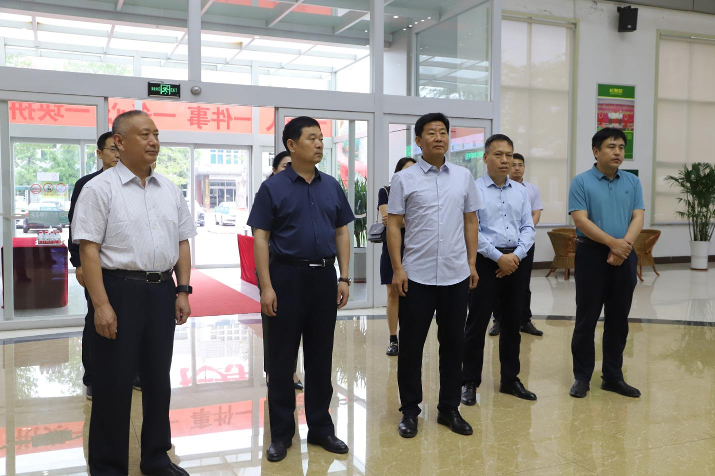 濟南市濟陽區政協考察團來山東三星集團考察