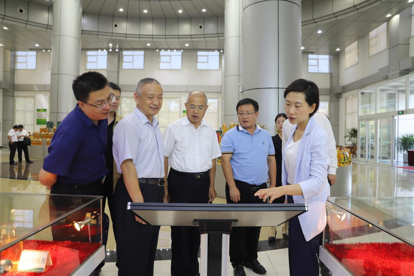 山東省市場監管局來山東三星集團開展認證認可檢驗檢測工作調研
