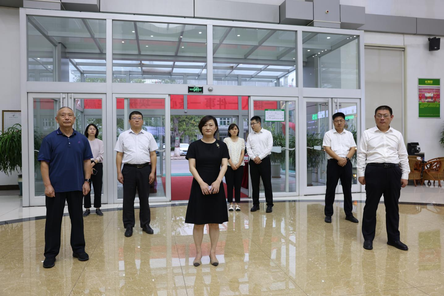 濱州市投資促進中心黨組書記、主任王輝來山東三星集團調研