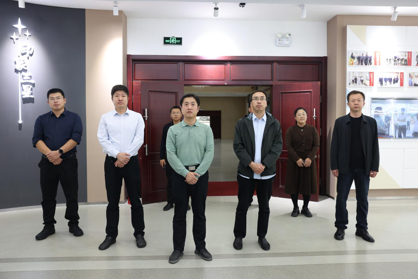 濱州市市委社會工作部副部長、市委“兩新”工委副書記張杰來山東三星集團調研