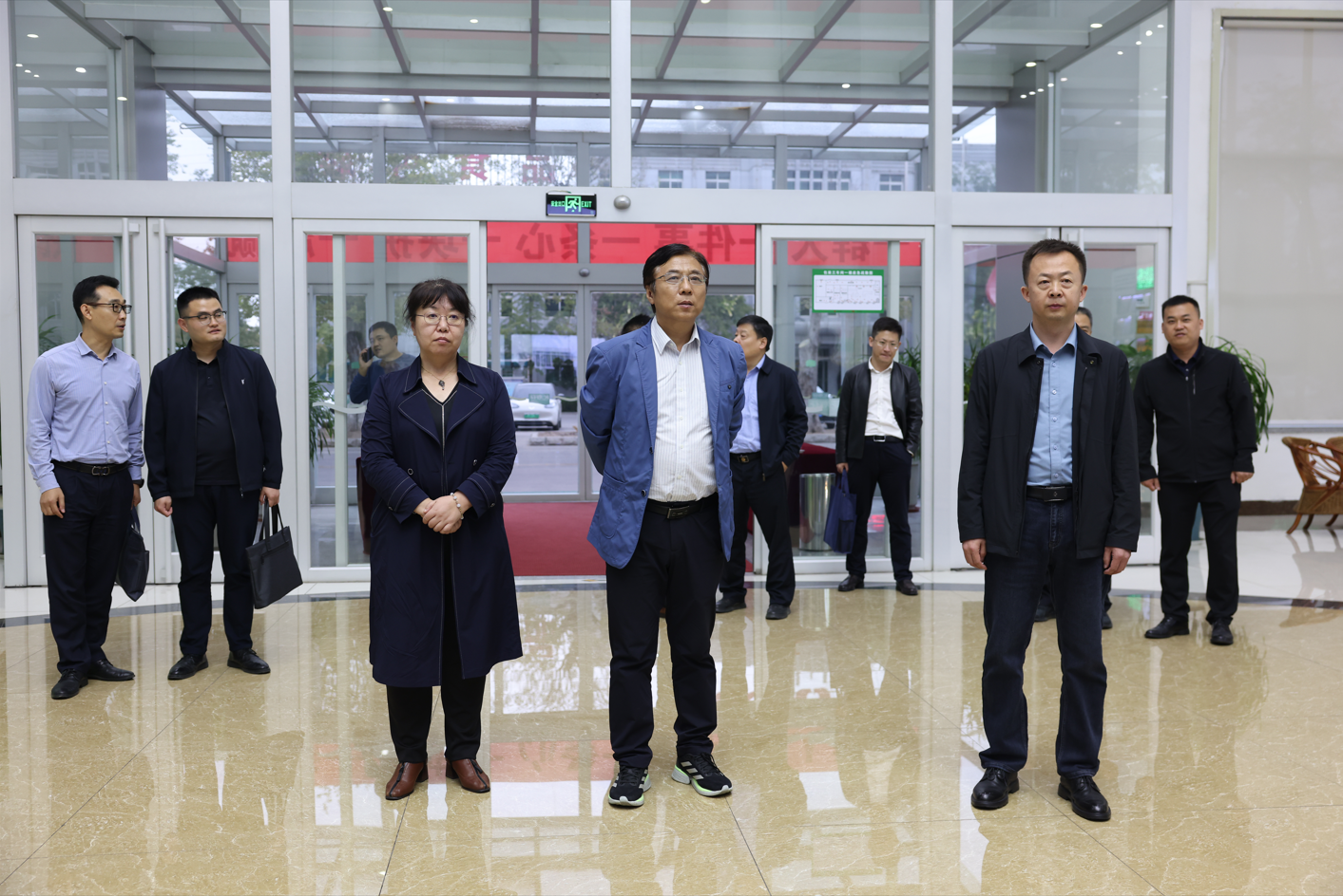 省市場監管局促進處、濟南商標協查中心一行來山東三星集團調研