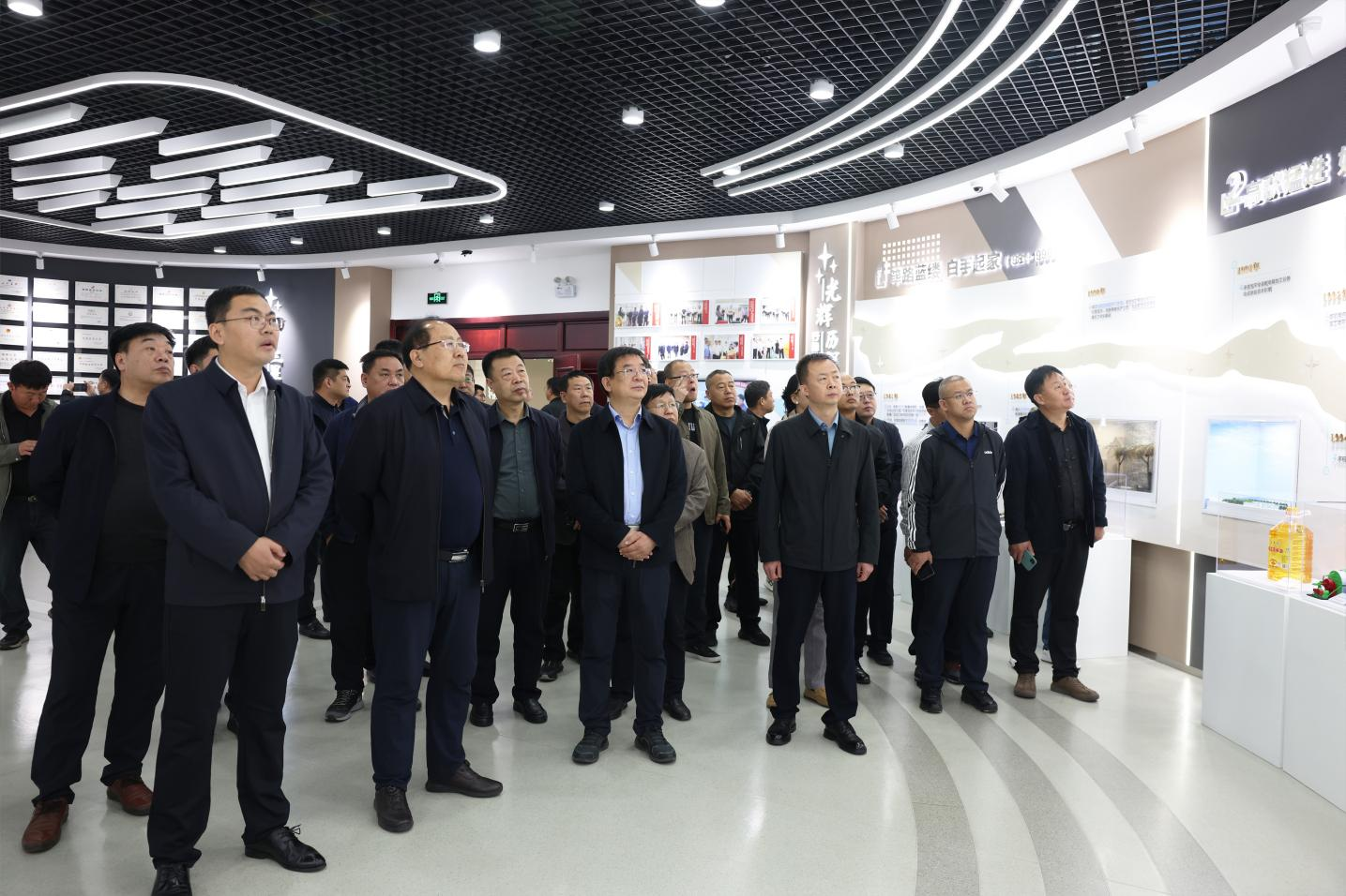 河北省農業農村廳考察團來山東三星集團考察