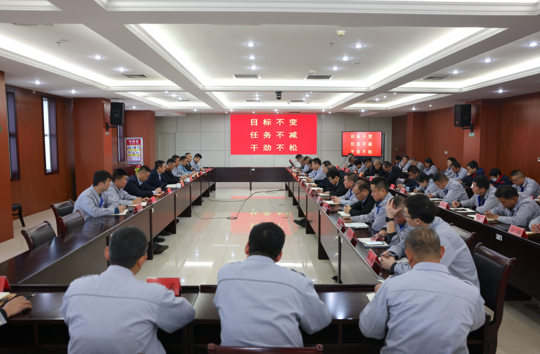 錨定目標 鼓足干勁｜山東三星集團召開生產經營月度總結會議