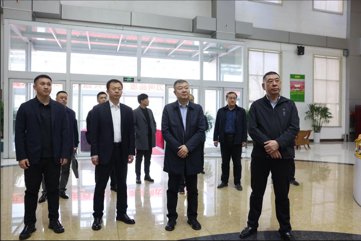 遼寧省營口市發展和改革委一行來山東三星集團參觀考察