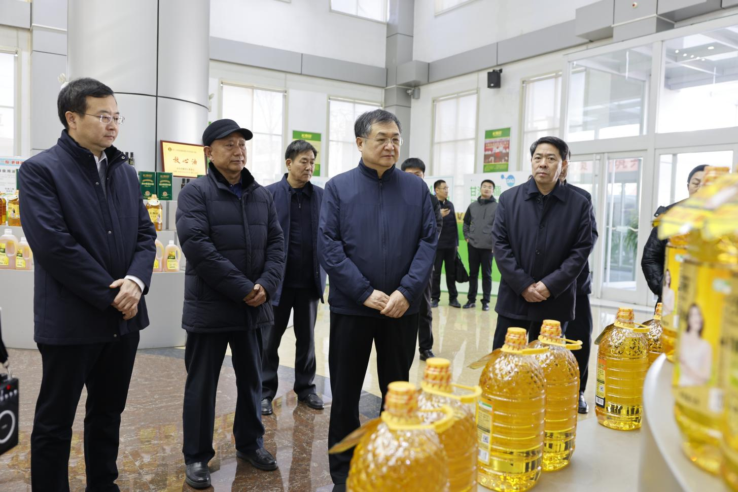 臨沂市政協主席邊峰一行來山東三星集團調研