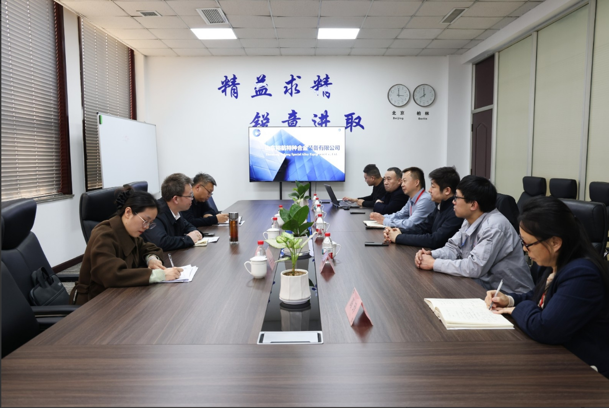 鄒平市副市長唐建國來山東三星集團調研