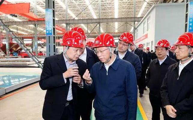 省委書記劉家義就推動鋁業高質量發展來三星集團調研
