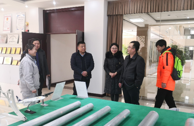 北京機科國創輕量化研究院來裕航合金公司參觀調研