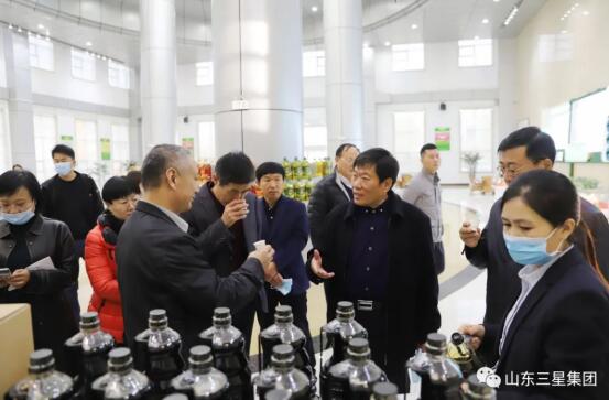 鄒平市政協來山東三星集團參觀調研