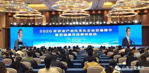 2020年農業產業化龍頭企業100強等名單公布 山東三星集團榮登三大榜單