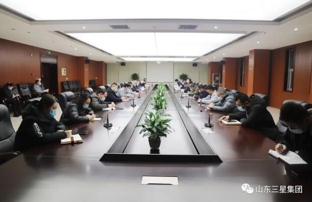 山東三星集團：毫不松懈織密筑牢企業疫情防控安全防線
